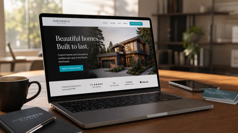 Modern website that converts